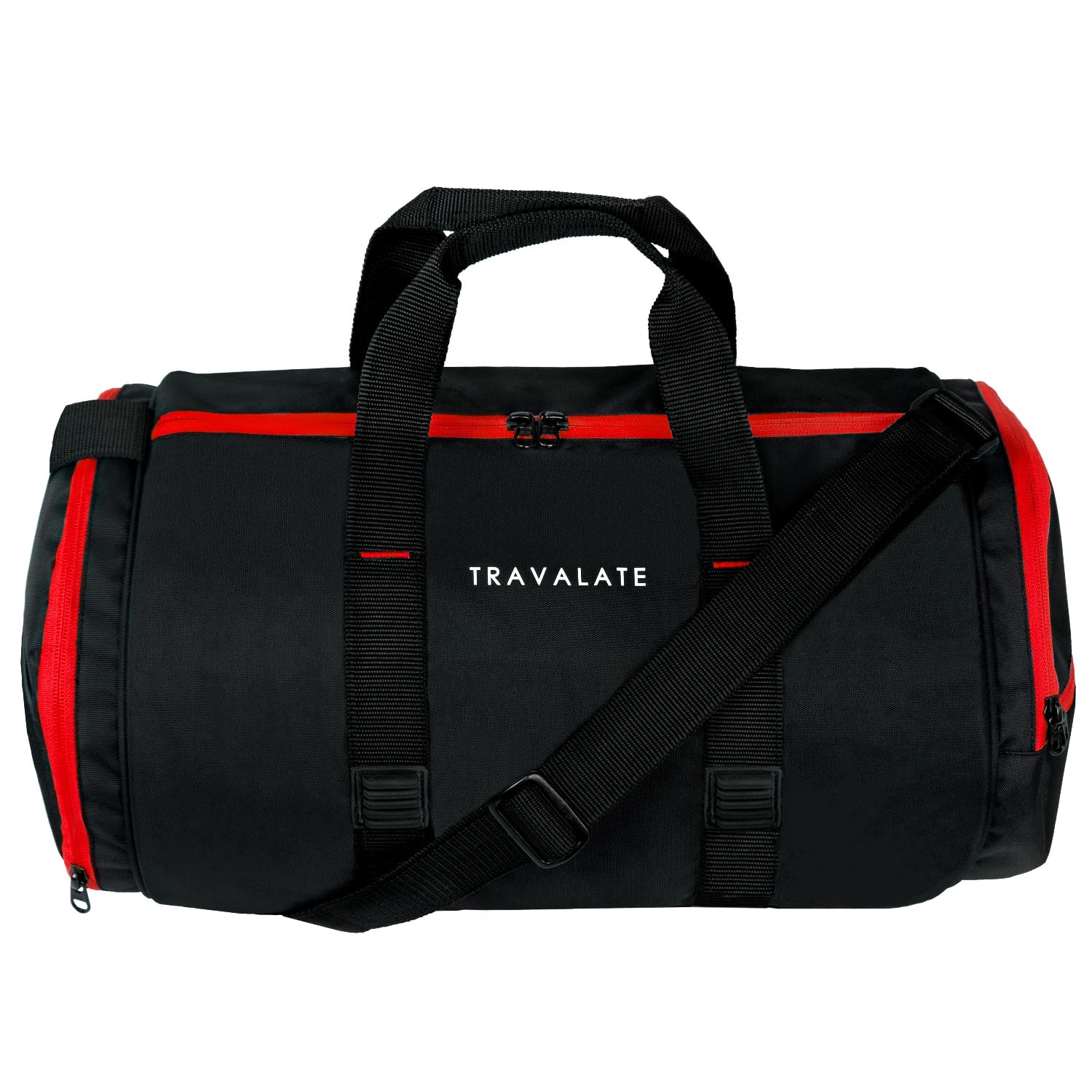 Gym Duffle Bag (32 L) | Black and Red