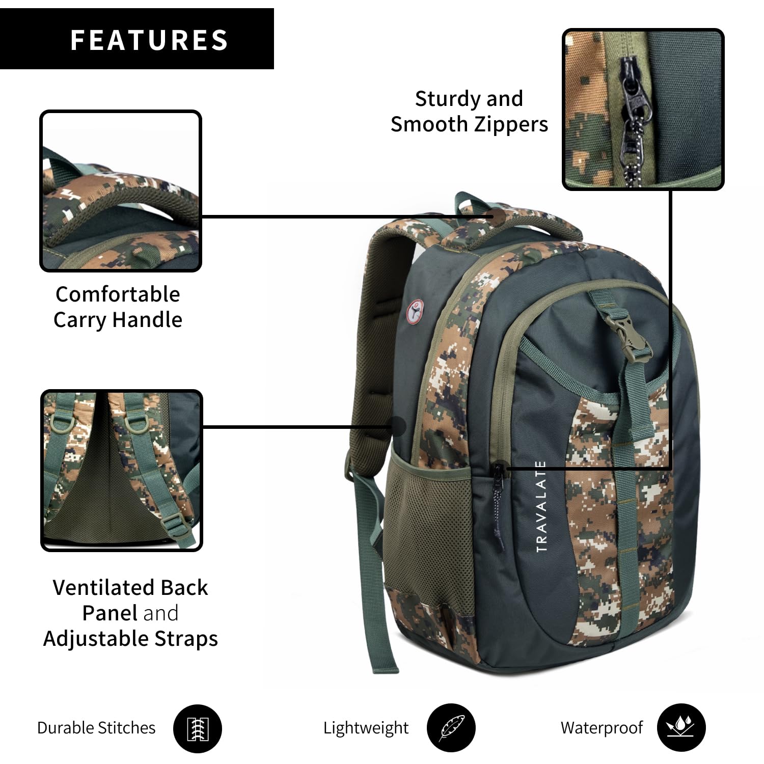 Trailblazer Backpack | Military Green