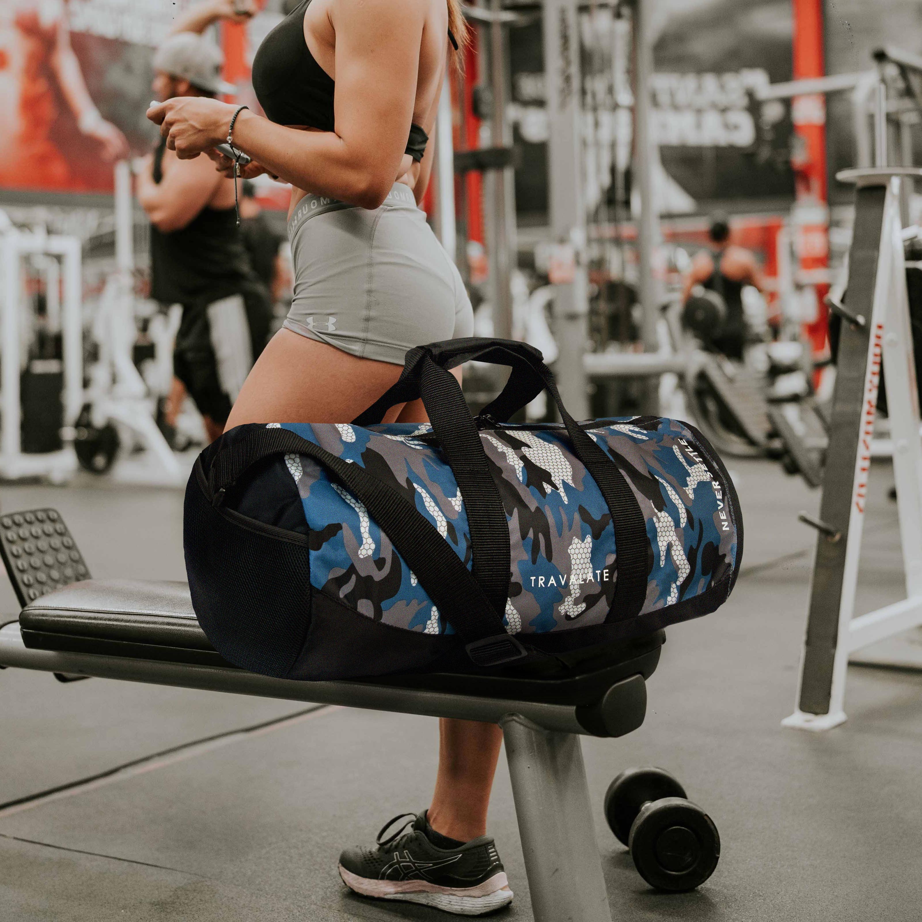 Military Grade Gym Bag with Shoe Compartment