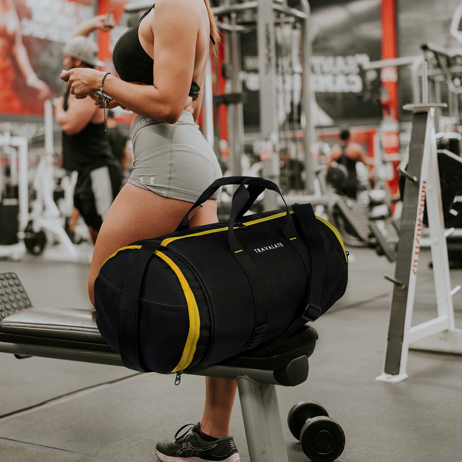 Gym Duffle Bag (32 L) | Yellow