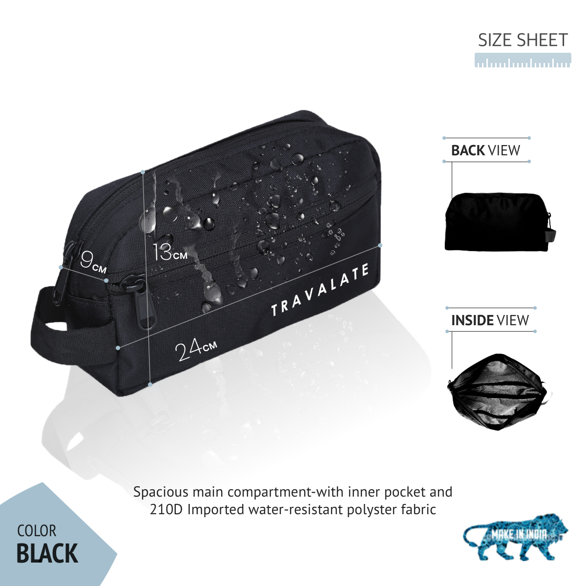 Vector Dopp Kit | Black