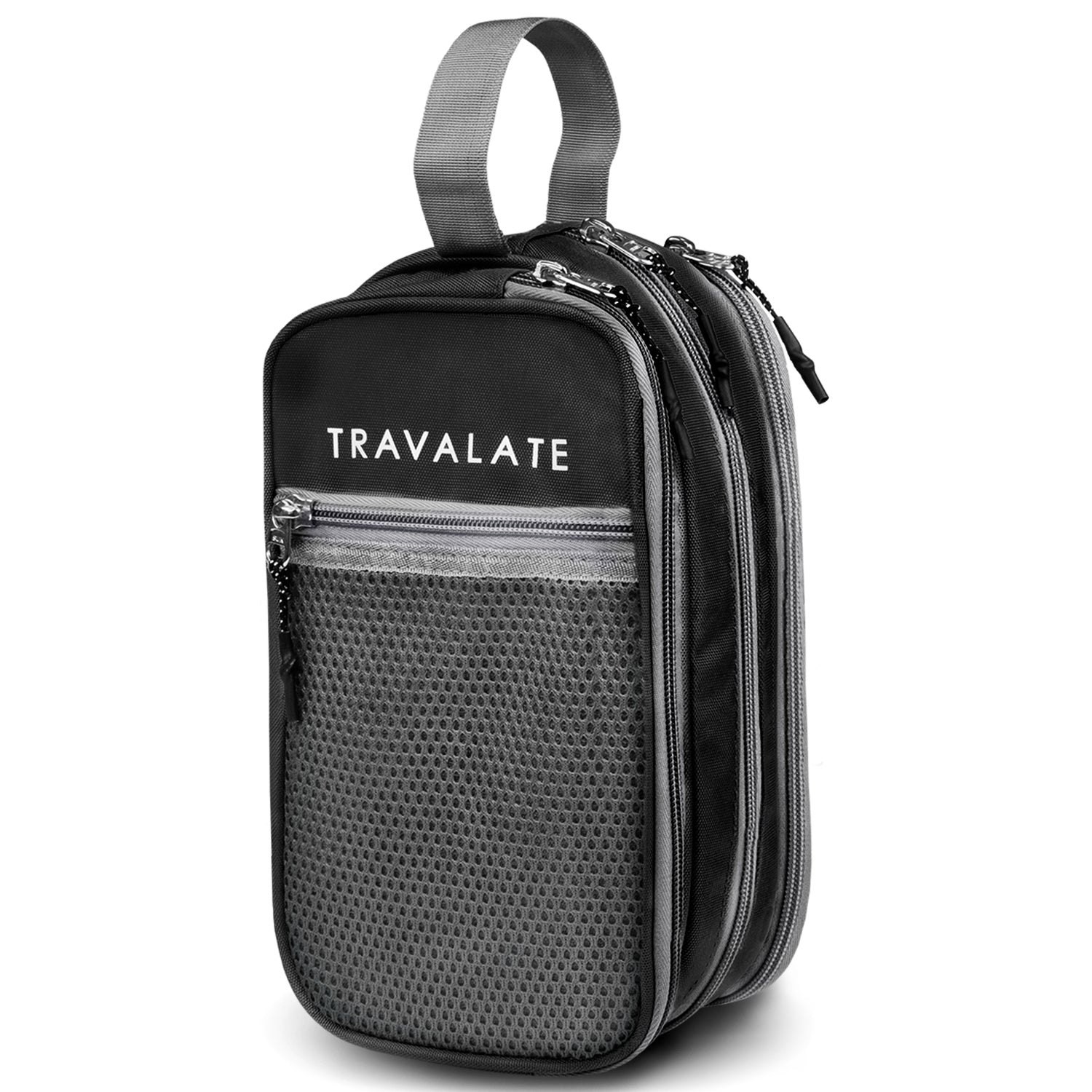Multi-Pocket Travel Toiletry Bag | Black