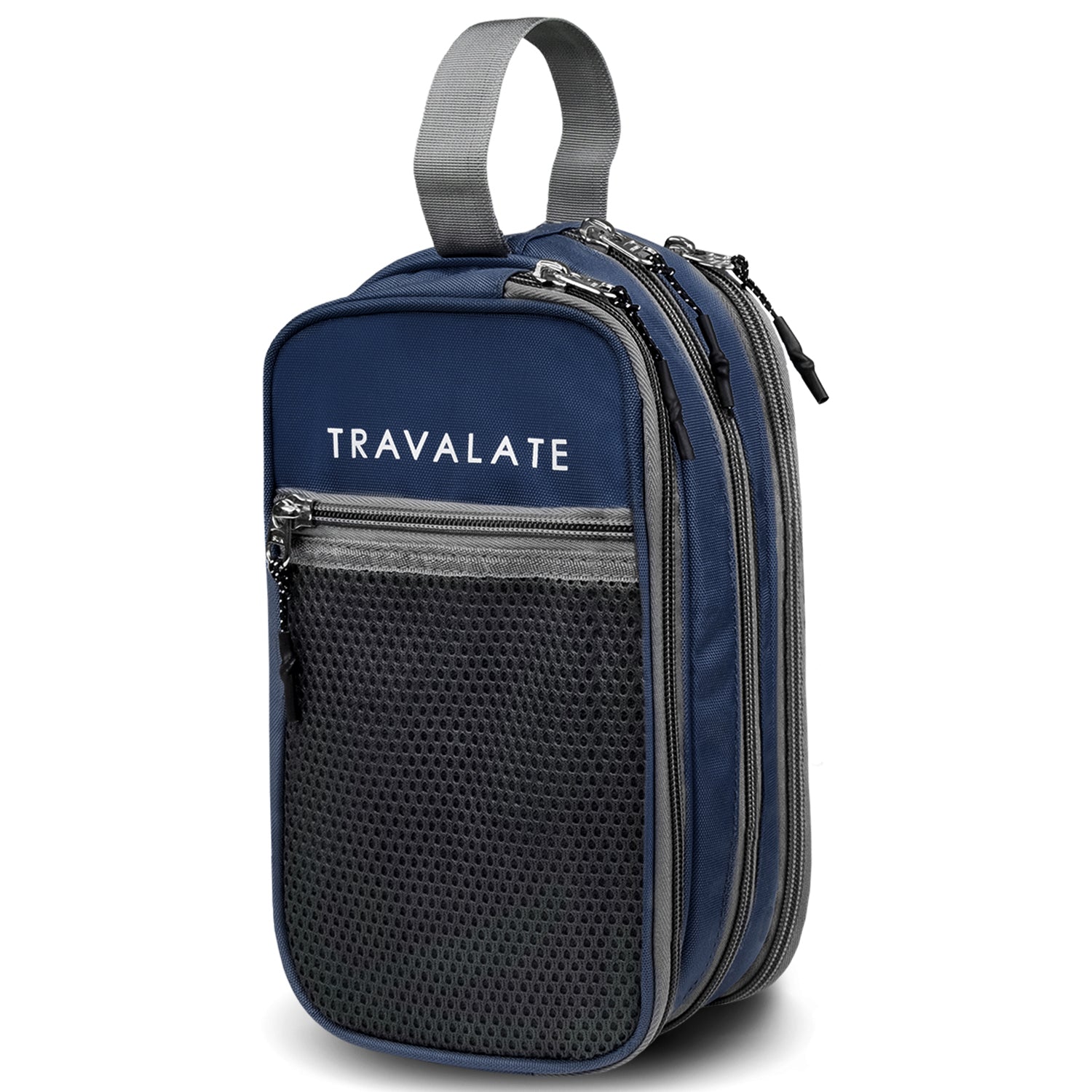 Multi- Pocket Travel Toiletry Bag | Navy Blue