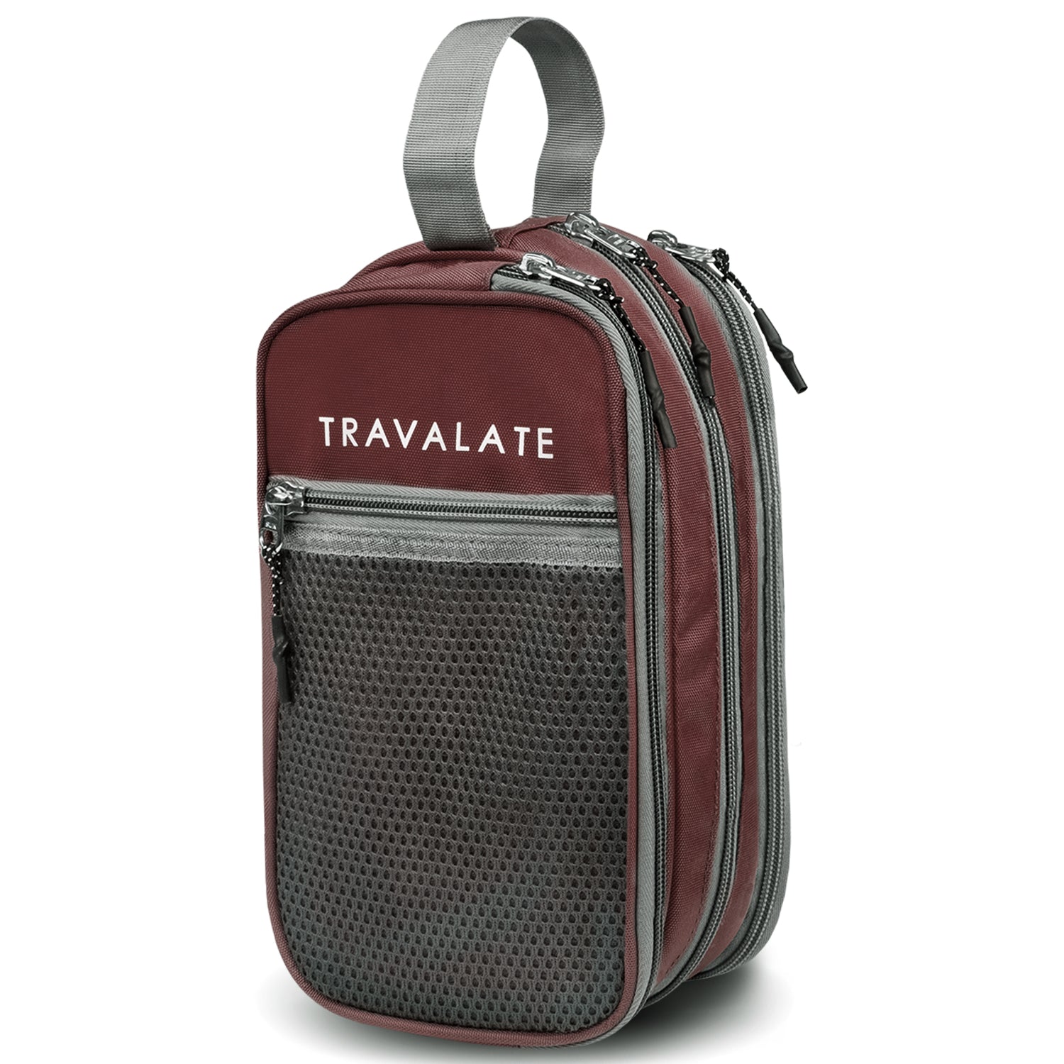 Multi-Pocket Travel Toiletry Bag | Brown