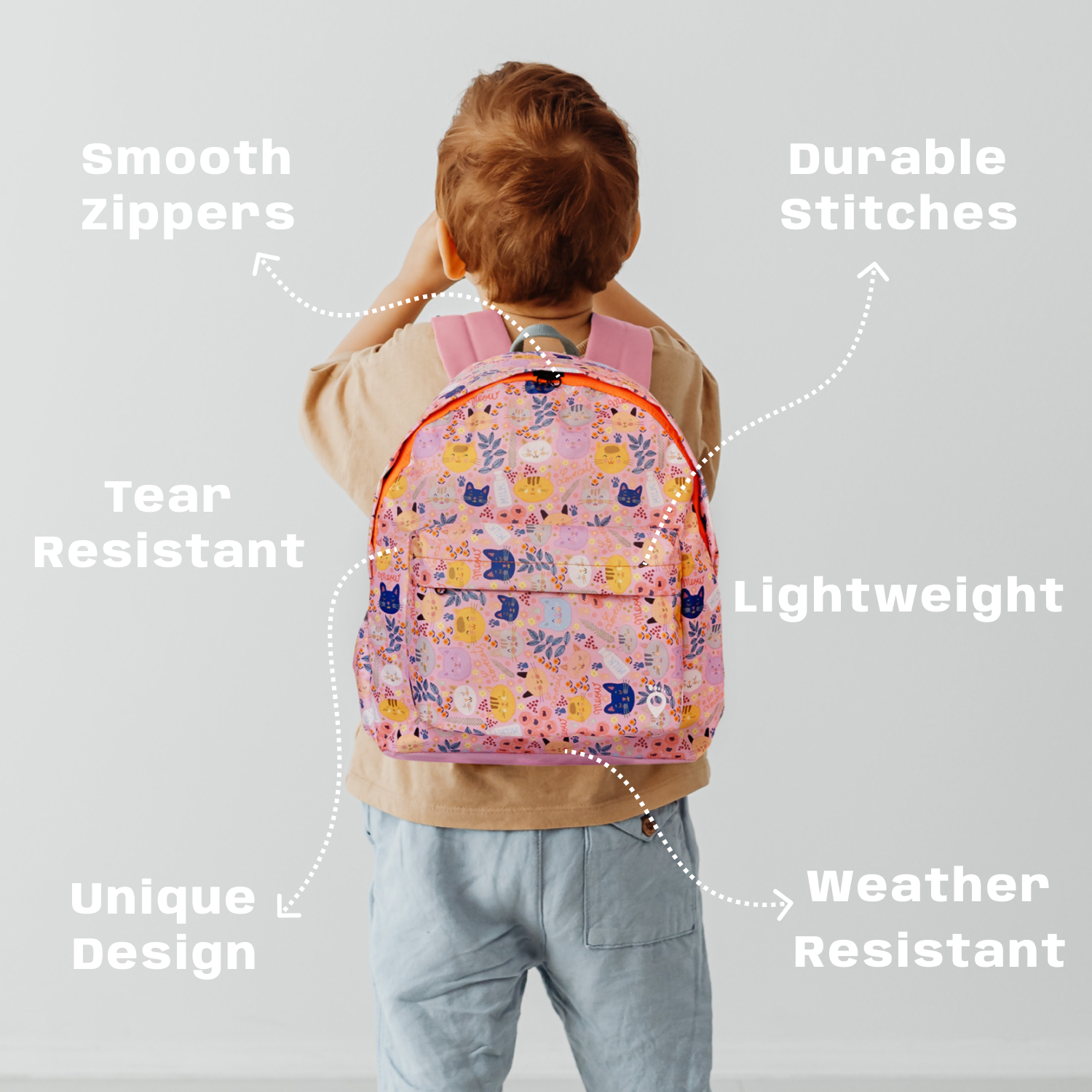 Kids' Backpack | Orange