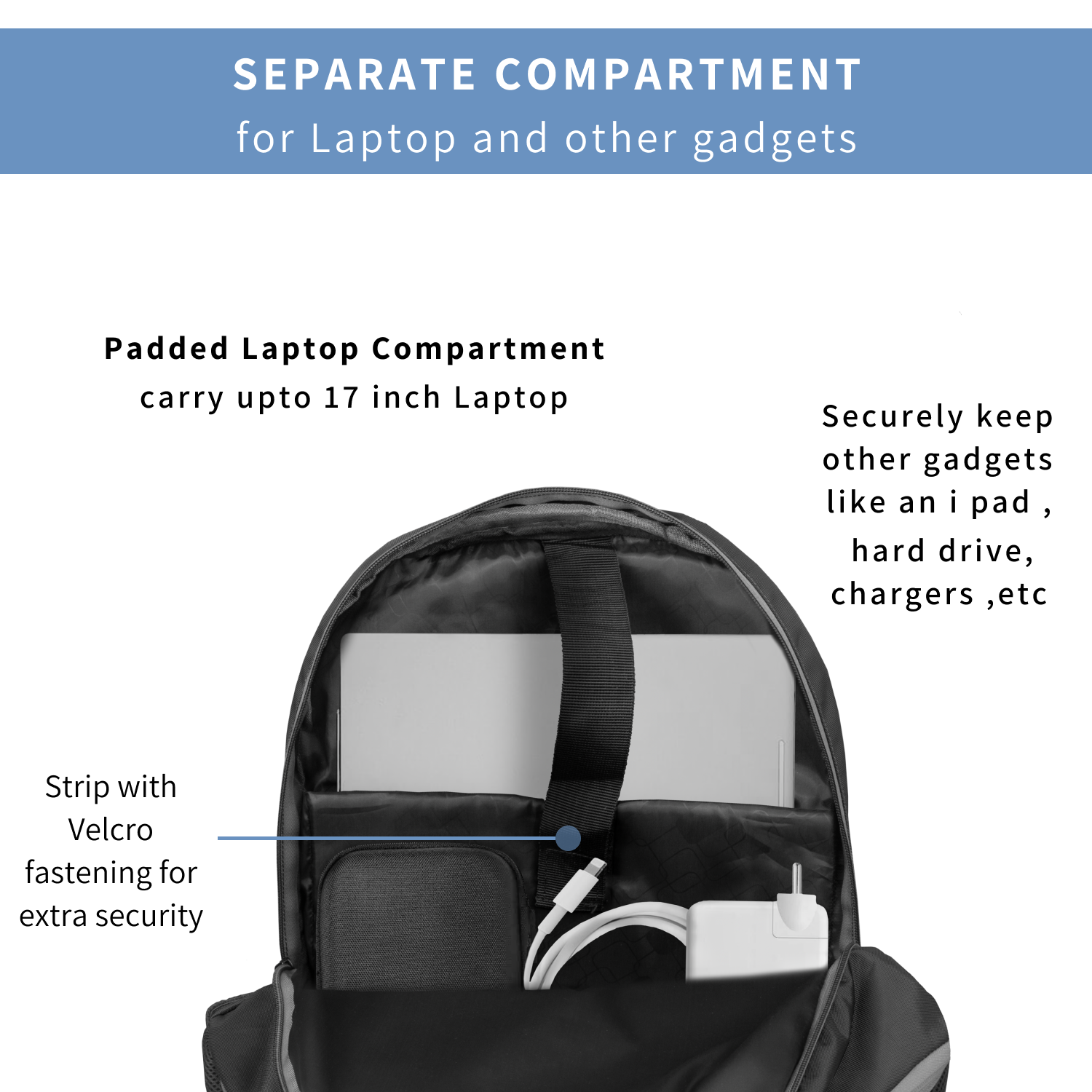 Laptop Backpack | Black