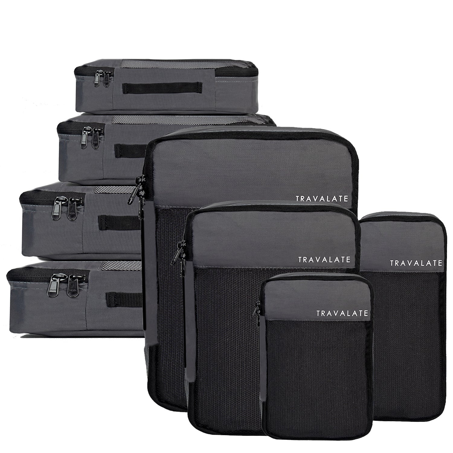 Packing Cubes | Set of 8 Grey