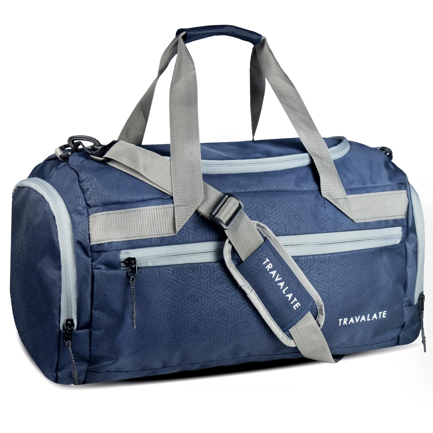 Multi Pocket Luggage Bag | Navy Blue