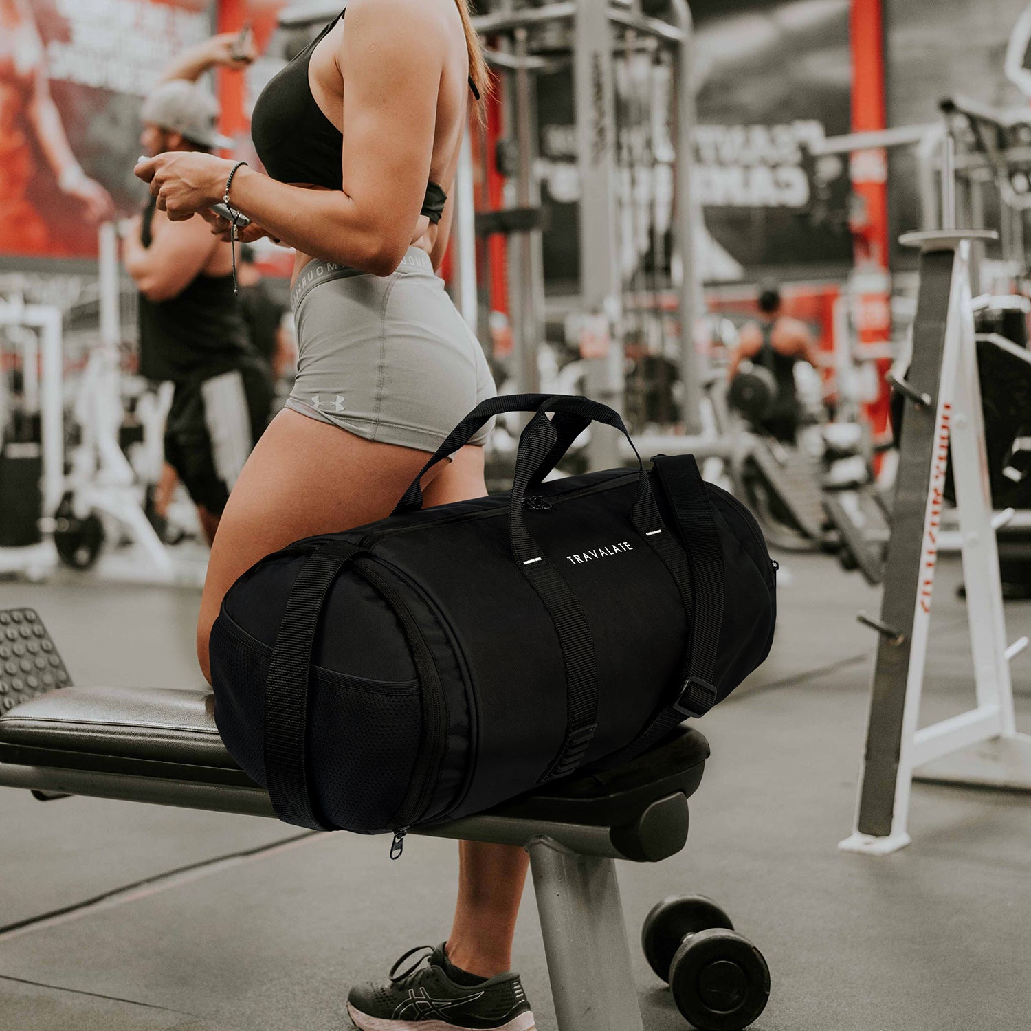Gym Duffle Bag (32 L) | Black