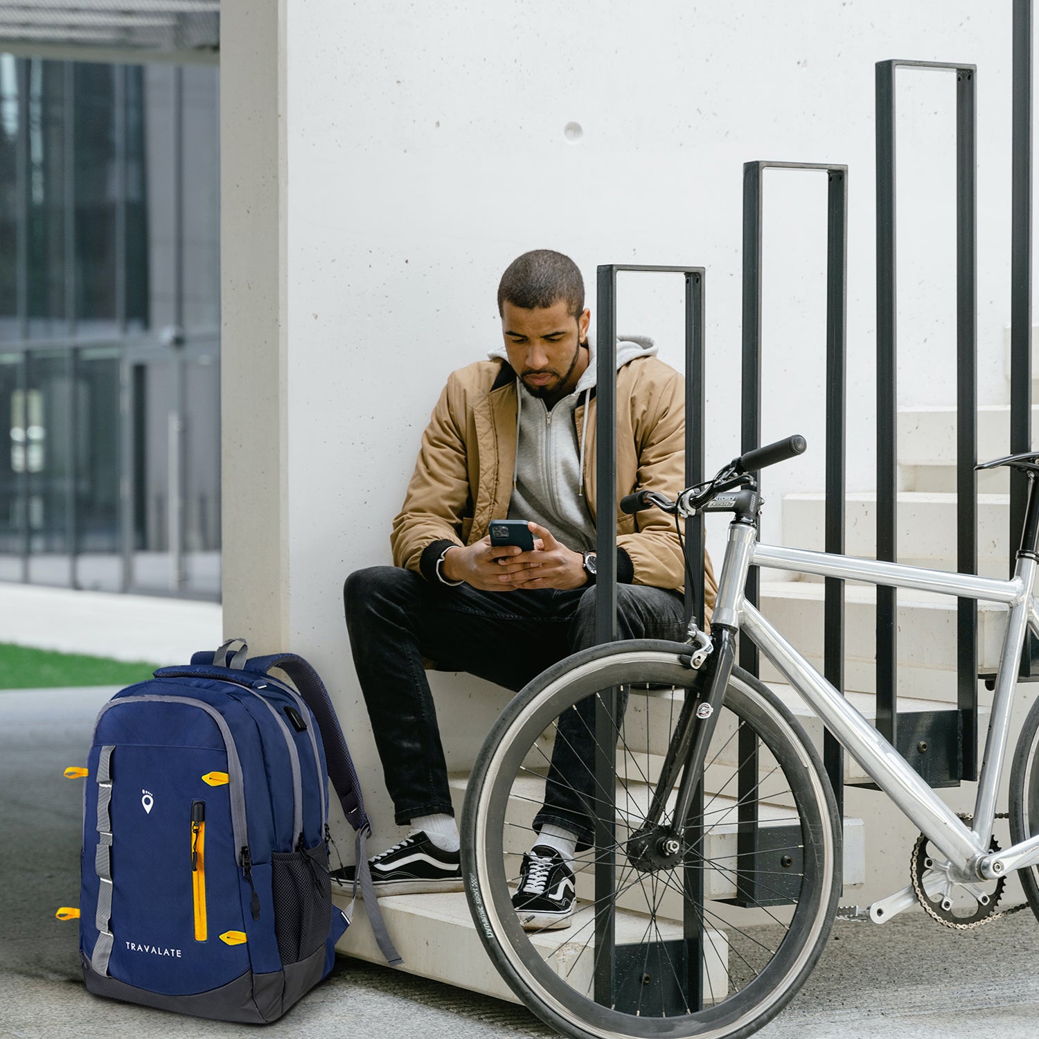 Laptop Backpack | Blue