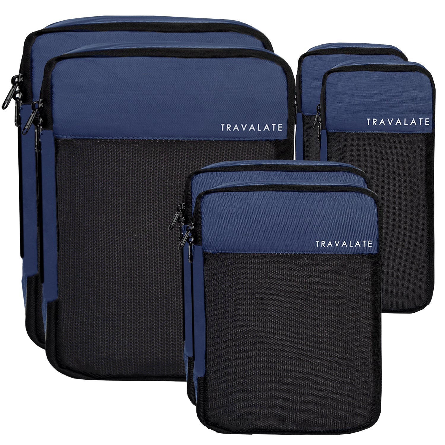 Packing Cubes | Set of 6 Navy Blue