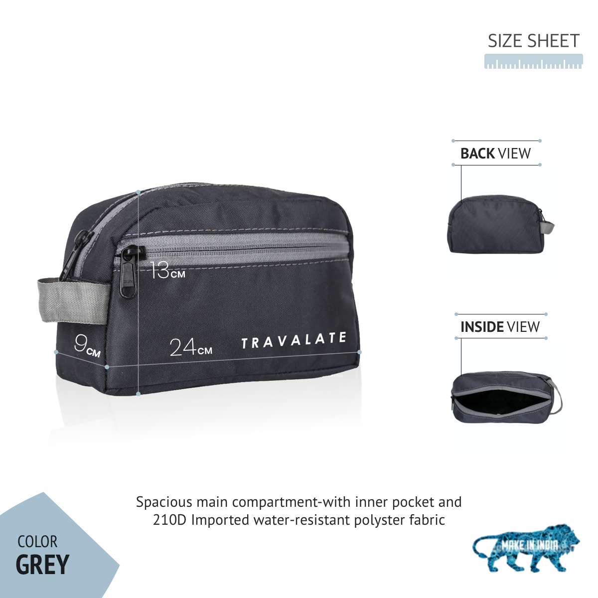 Vector Dopp Kit | Grey