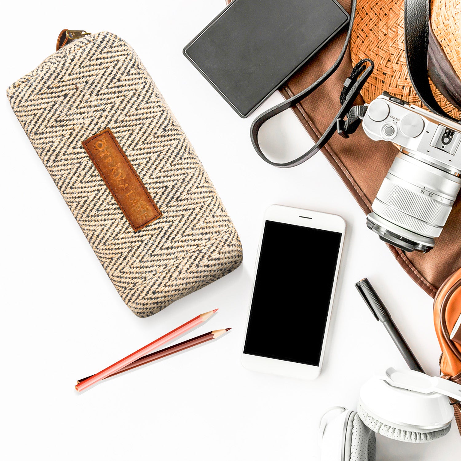 Handcrafted Travel Dopp Kit | Tan