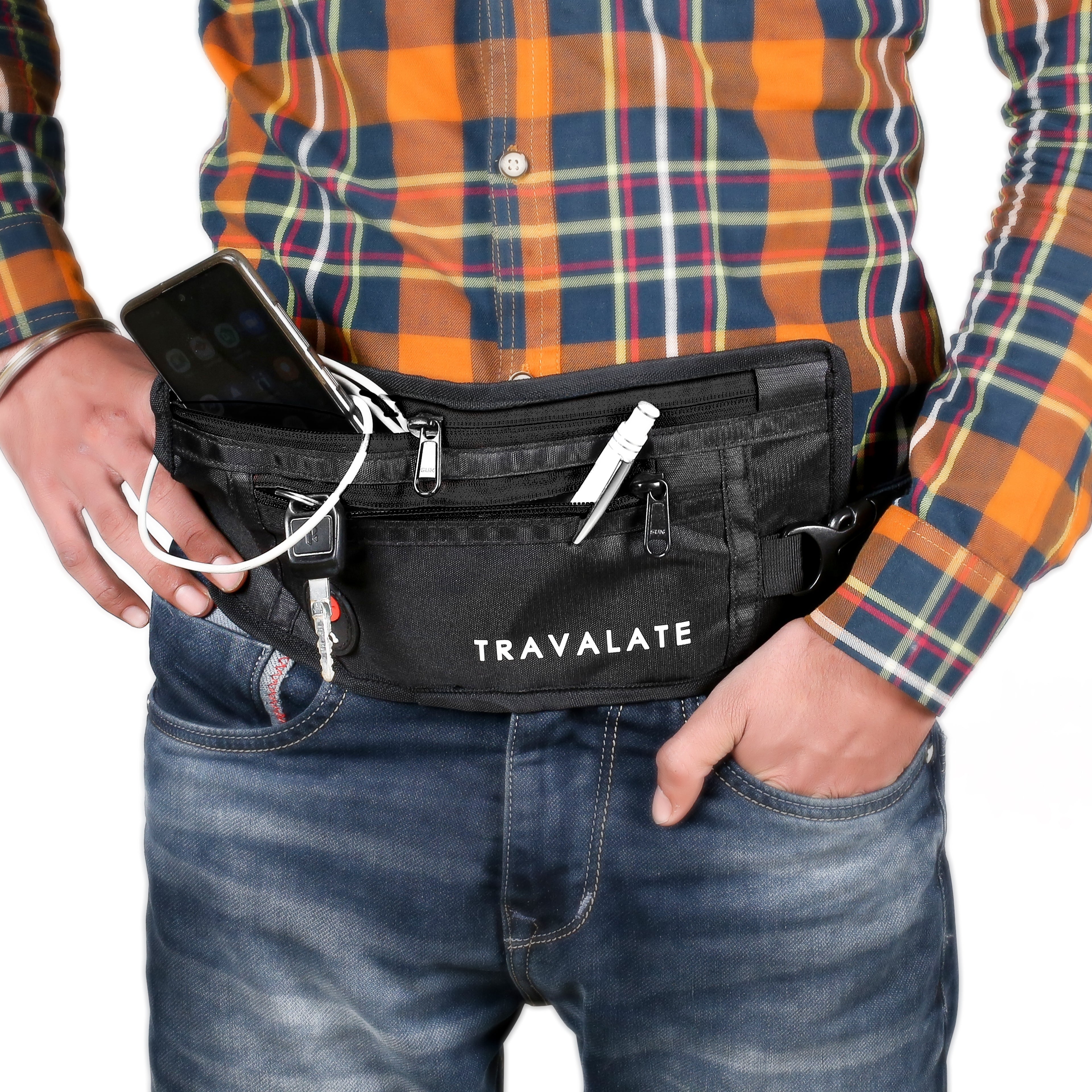 Nylon Fanny Pack | Black