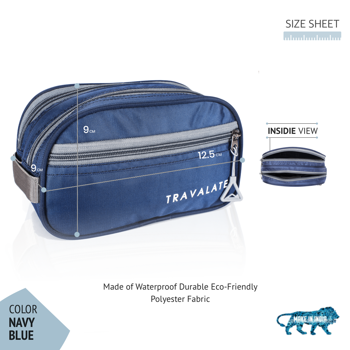 Multi-utility Toiletry Kit | Blue