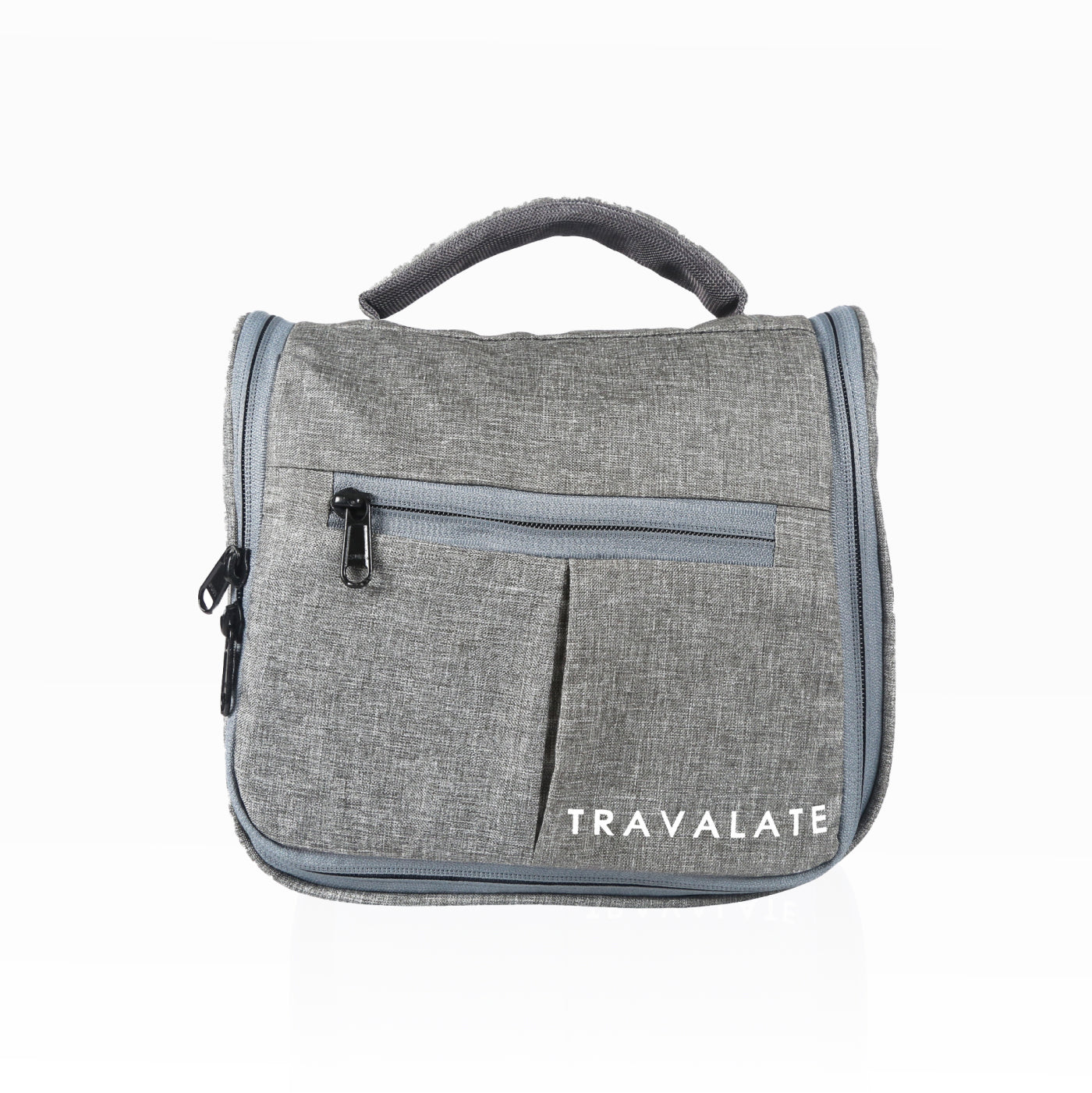 Trendy Multi Pocket Toiletry Bag | Light Grey